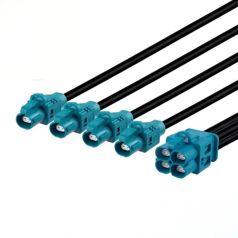 Auto Ethernet E6K10D H-MTD Quad naar enkele connectorkabel Ve-NET 2X2 naar 1x1 CPA-connectorkabel
