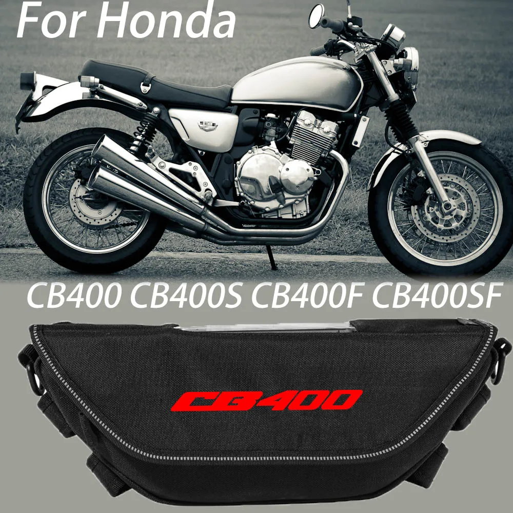 

For HONDA CB400 CB400S CB400F CB400SF CB 400 Motorcycle accessory Waterproof And Dustproof Handlebar Storage Bag navigation bag