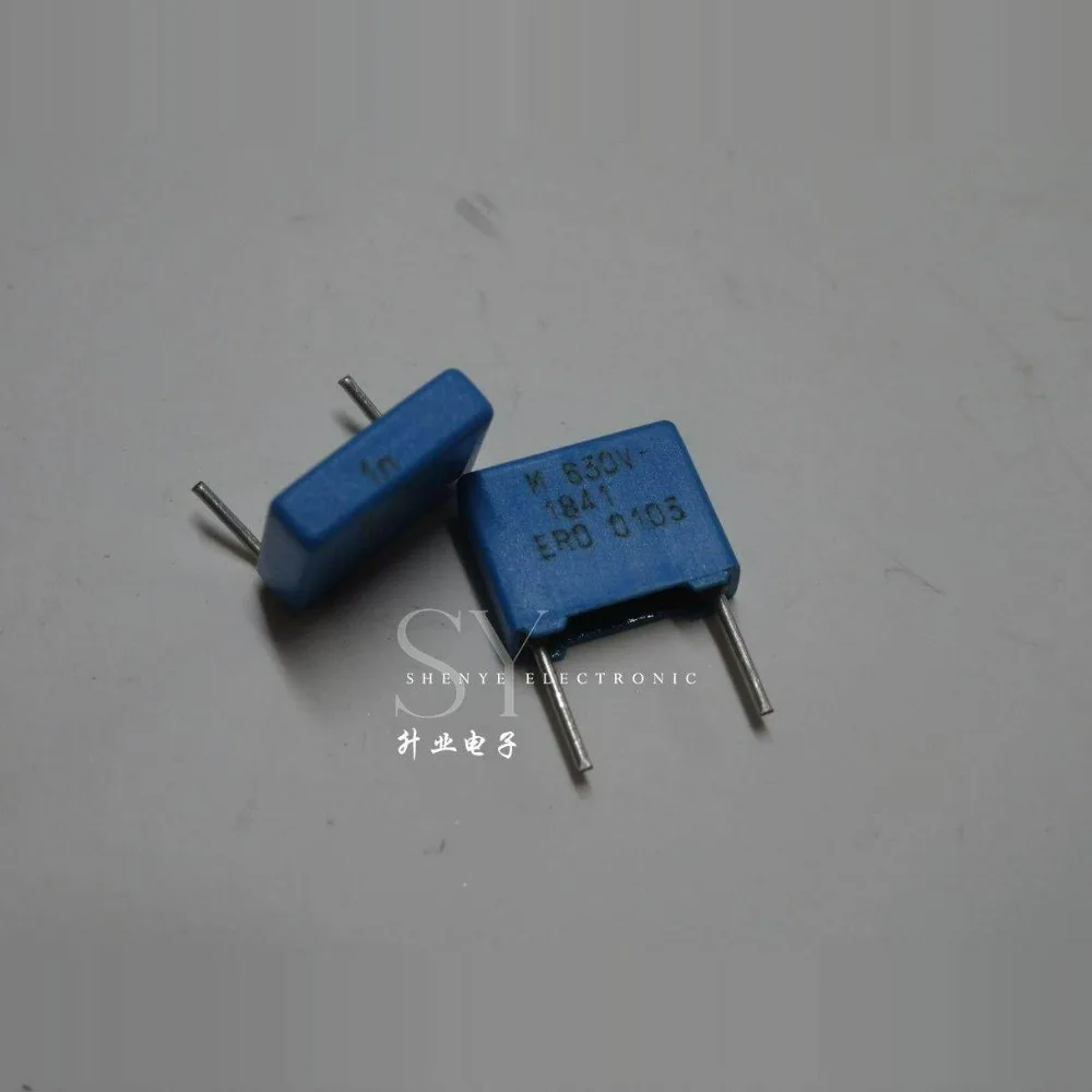 10pcs/lot ERO MKP1841 0.001uf 630V 1nf 1n0 1000pf 102 M Brand New 7.5mm Film Capacitor