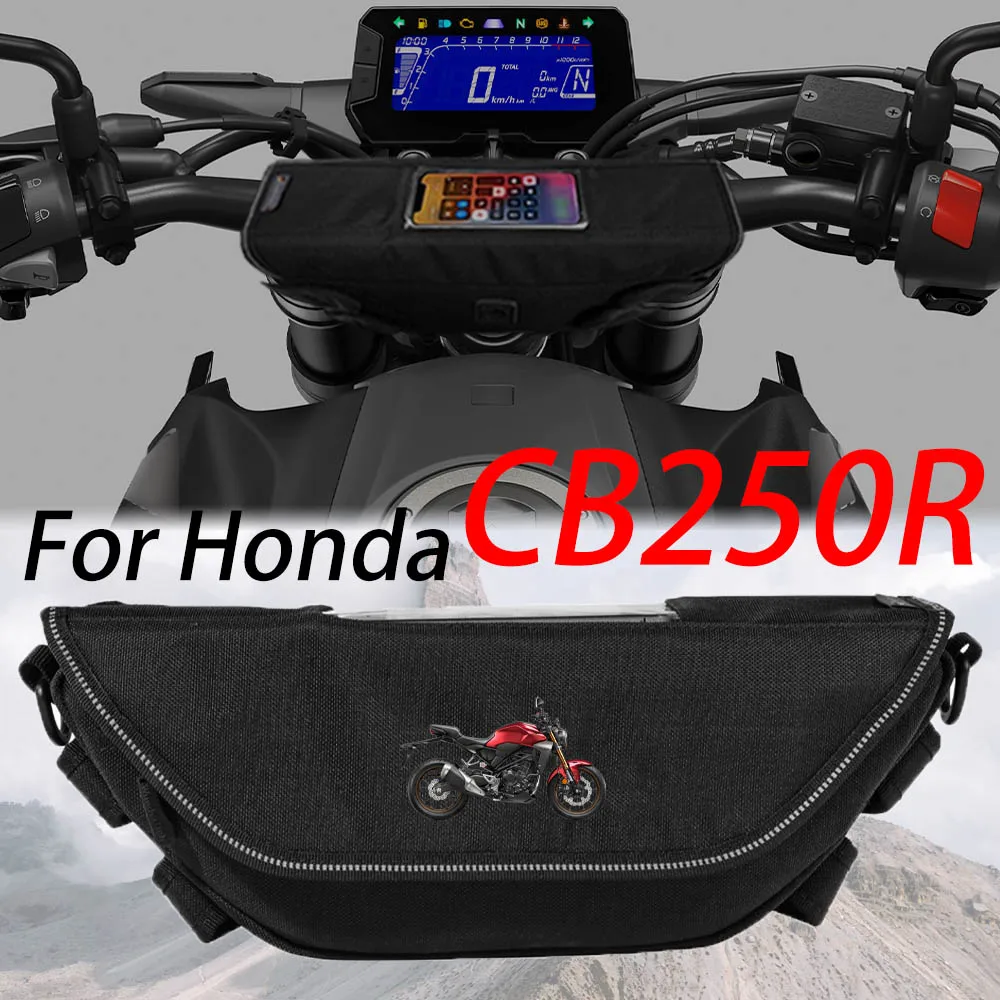 For HONDA CB250R CB 250R 250 R  Motorcycle accessory  Waterproof And Dustproof Handlebar Storage Bag  navigation bag