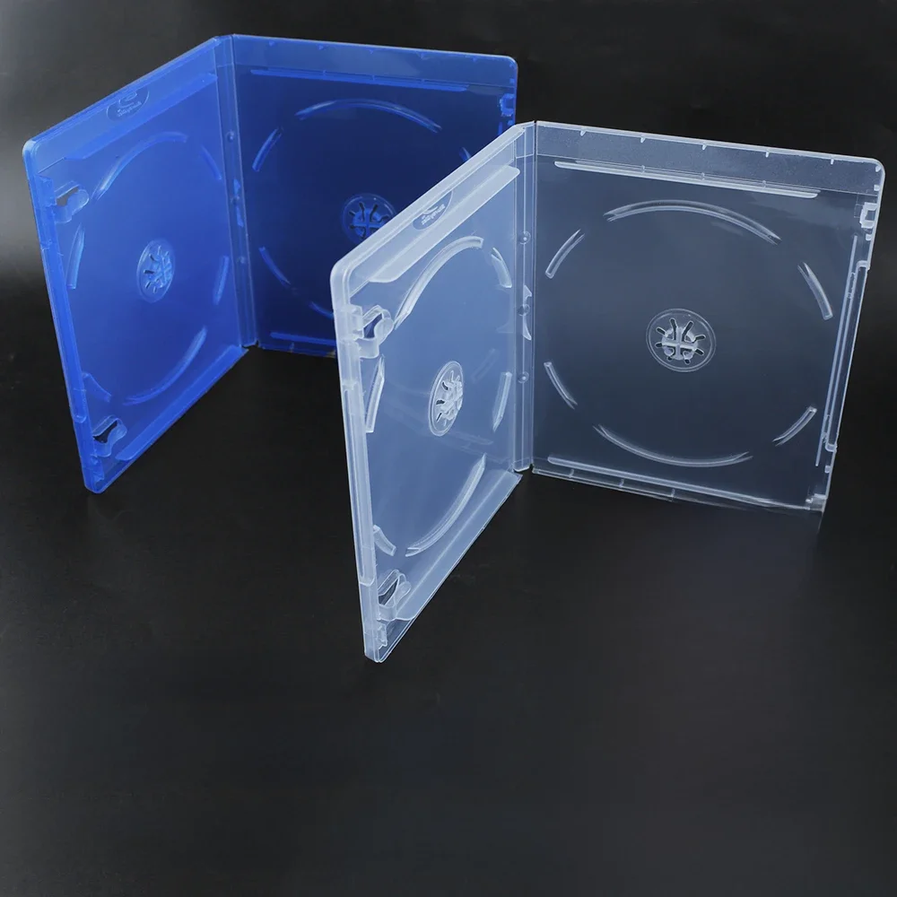 1 pièce DVD CD disque boîte étui pour PS4 PS5 Transparent jeu disque support dvd cd disques stockage boîte de protection pour PlayStation 4/5