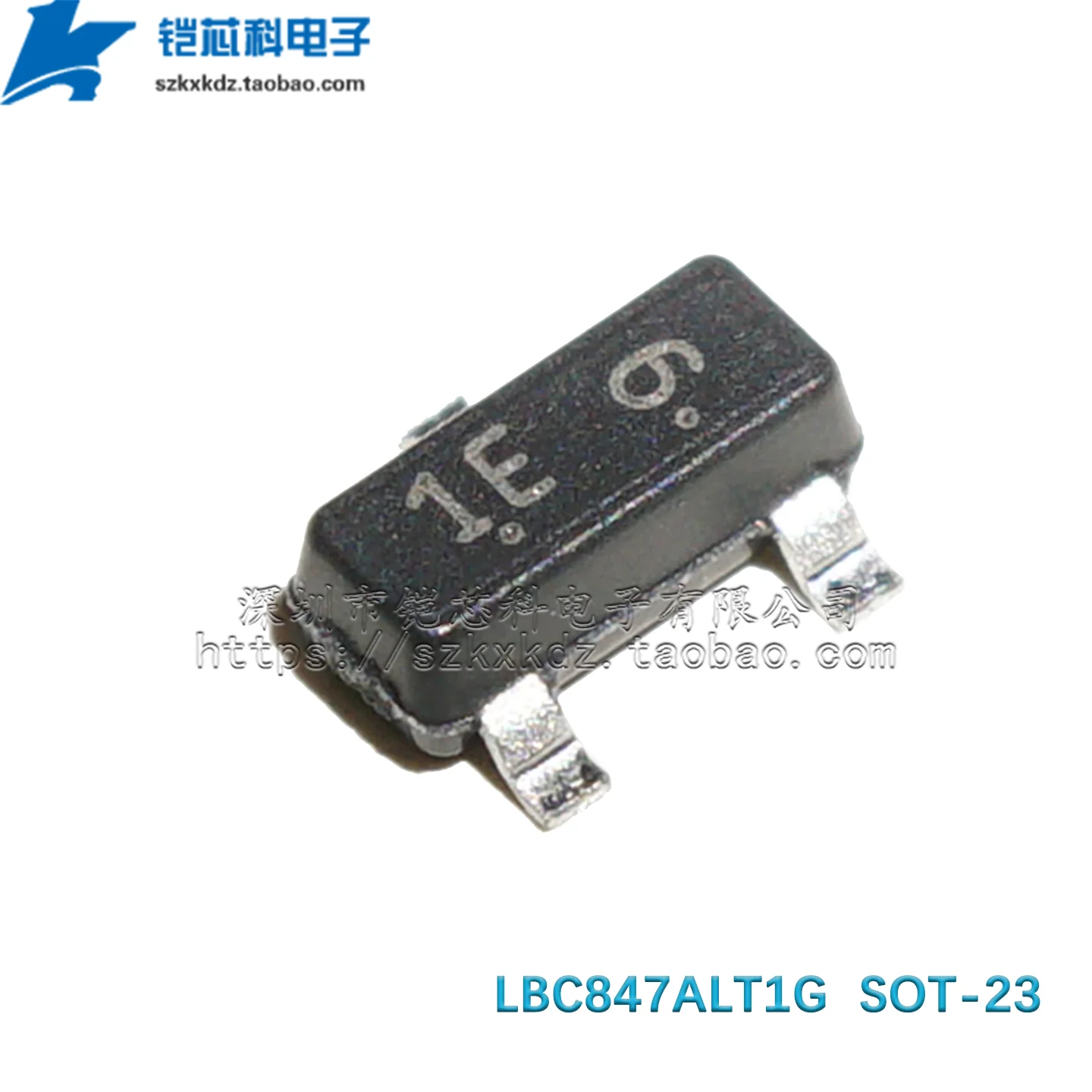 100 Stücke Original Neue LBC847ALT1G BC847A BC847 1E SOT-23 SMD Transistor NPN 45 V 100mA