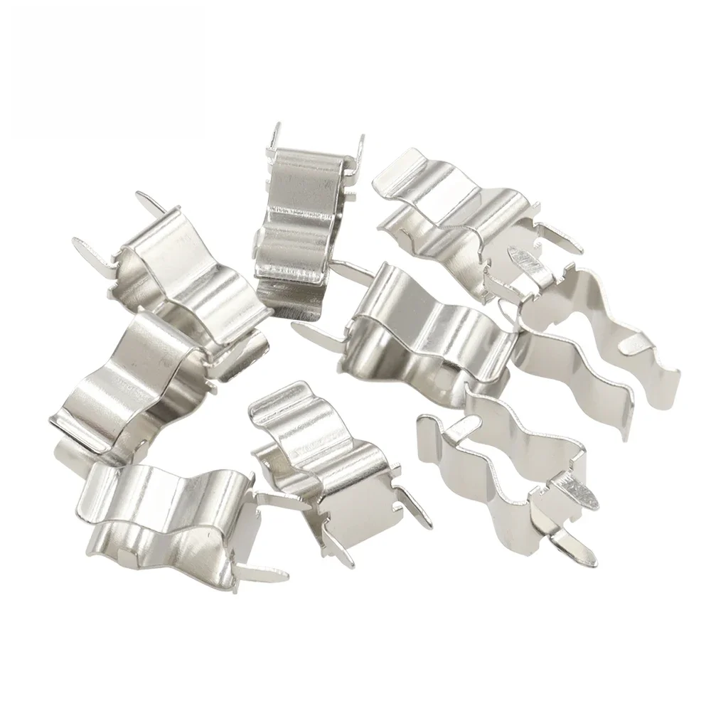 100 szt. 5X20MM uchwyty bezpieczników 5X20 rurka bezpiecznika wspornik uchwyt bezpiecznika dla 5*20 zacisk bezpiecznika ubezpieczeniowego — zdjęcie 2