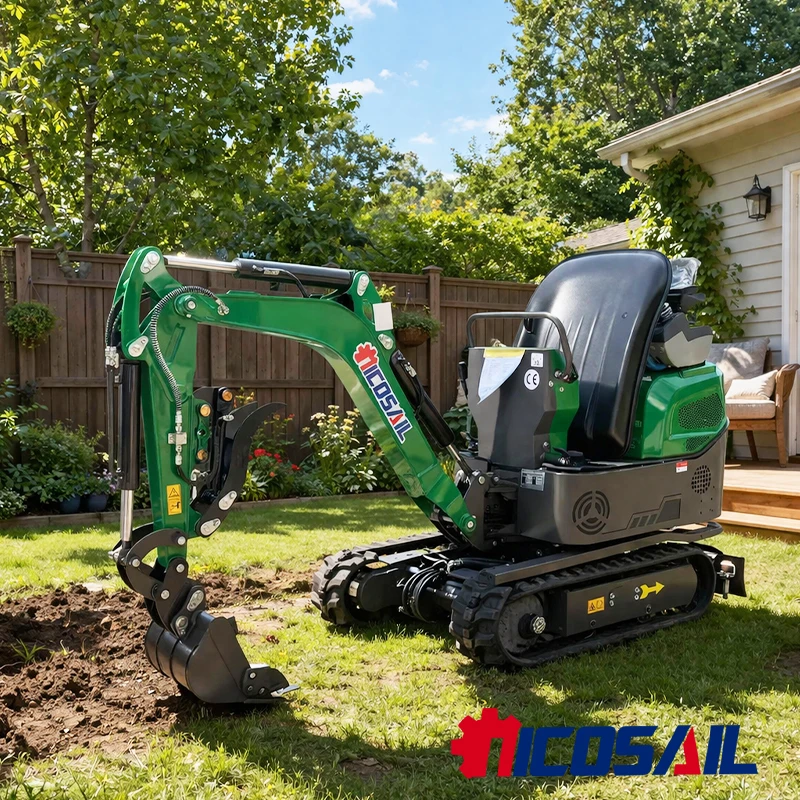 1.2ton Compact Hydraulic Excavator CE Certified Safe and Reliable for Narrow Space Construction Projects Customized Product