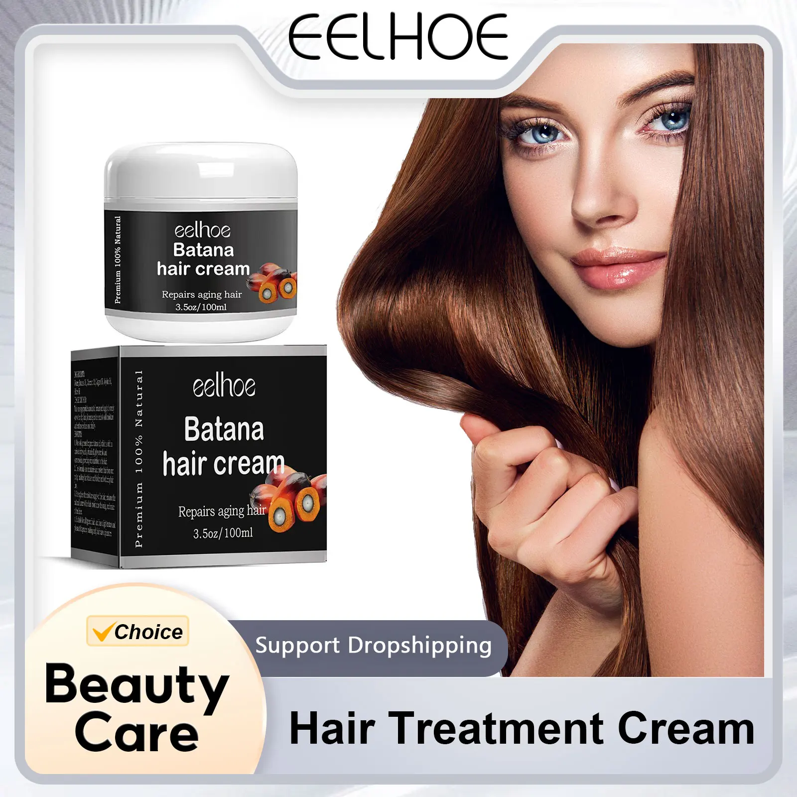 

Hair Treatment Cream Prevent Baldness Repair Frizzy Bald Regrowth Smoothing Nourishing Restore Soft Hairs Care Hair Growth Cream