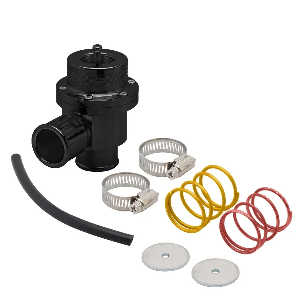 Uniwersalny zawór bezpieczeństwa zrzutu 34mm 25MM BOV (4bar) dla VW Audi wszystkie samochody turbo srebrny (2 sprężyny to 14PSI i 7PSI) — zdjęcie 2