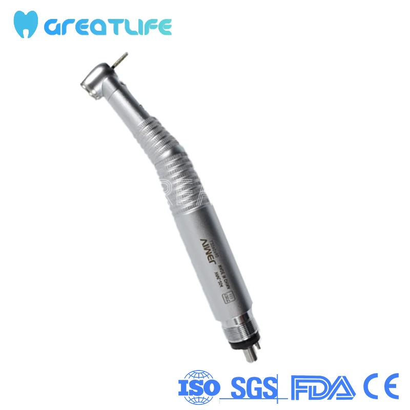 Dental Ceramic Torque Head 3 4 Way Spray Dental Turbina Speed Handpiece Led High Speed Handpiece