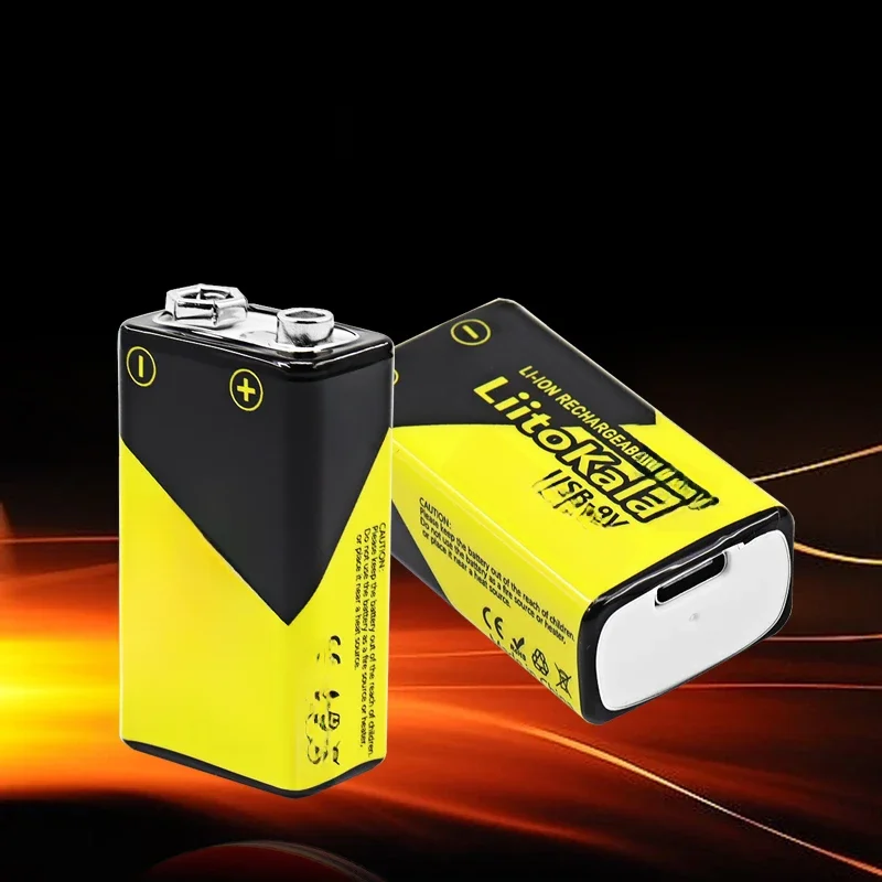 4-32 szt. Akumulator 9V 1100mAh litowo-jonowy akumulator typu cc 6 f22 do helikopter RC modelu wykrywacz metalu mikrofon — zdjęcie 2