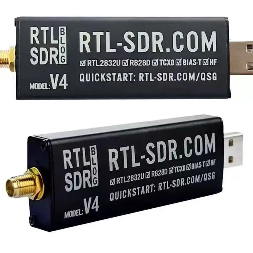 SDR-V4 RTL SDR V4 R828D RTL2832U 1PPM TCXO SMA RTLSDR Software Defined Radio Receiver Click to see full view Alexa AI Ask Alexa