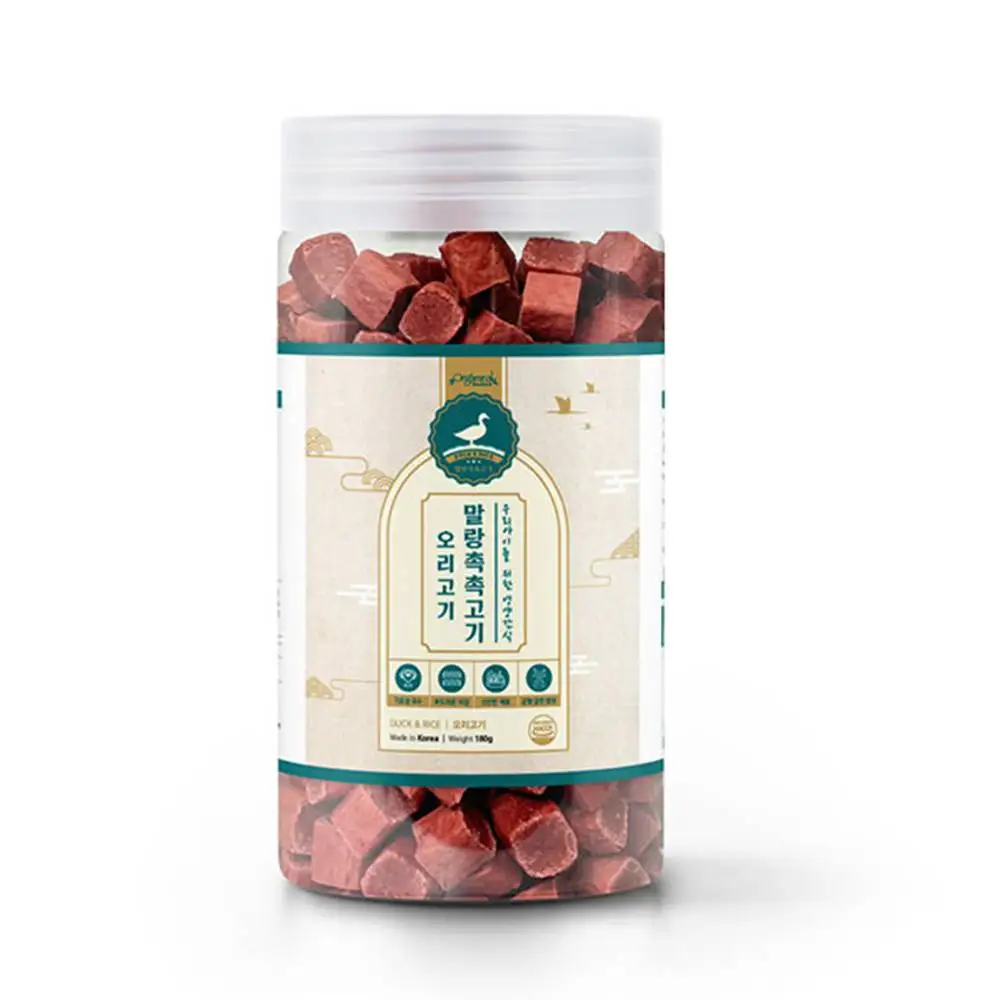 Olgam Malang-Chung High-capacity puppy-tall snack duck meat cubes 180g