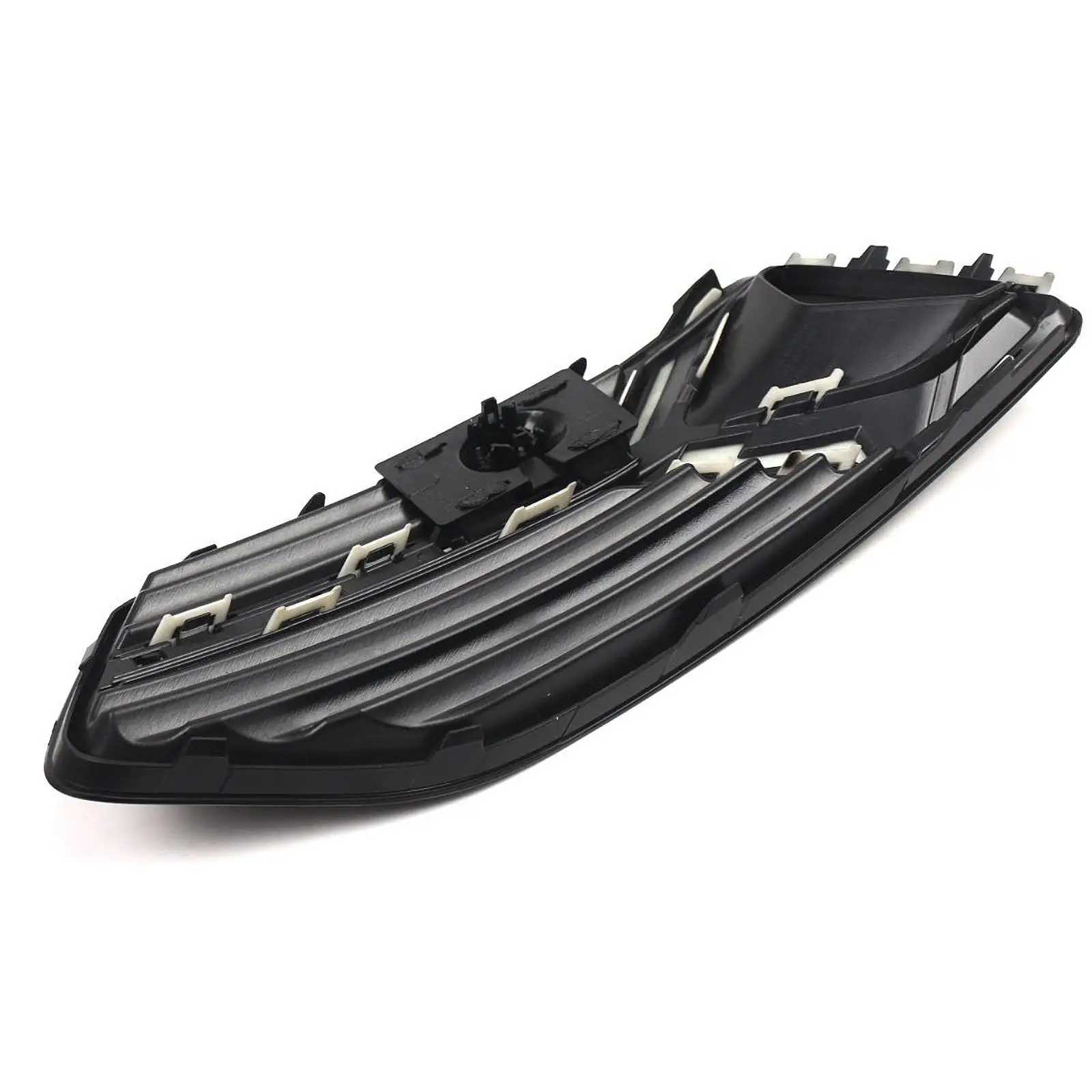 Fog Light Grille Lower Bumper Grill Foglight Vent Directly Replace Front Lower Grille for Audi A6 C8 2019-2023 Glossy Black - view 5