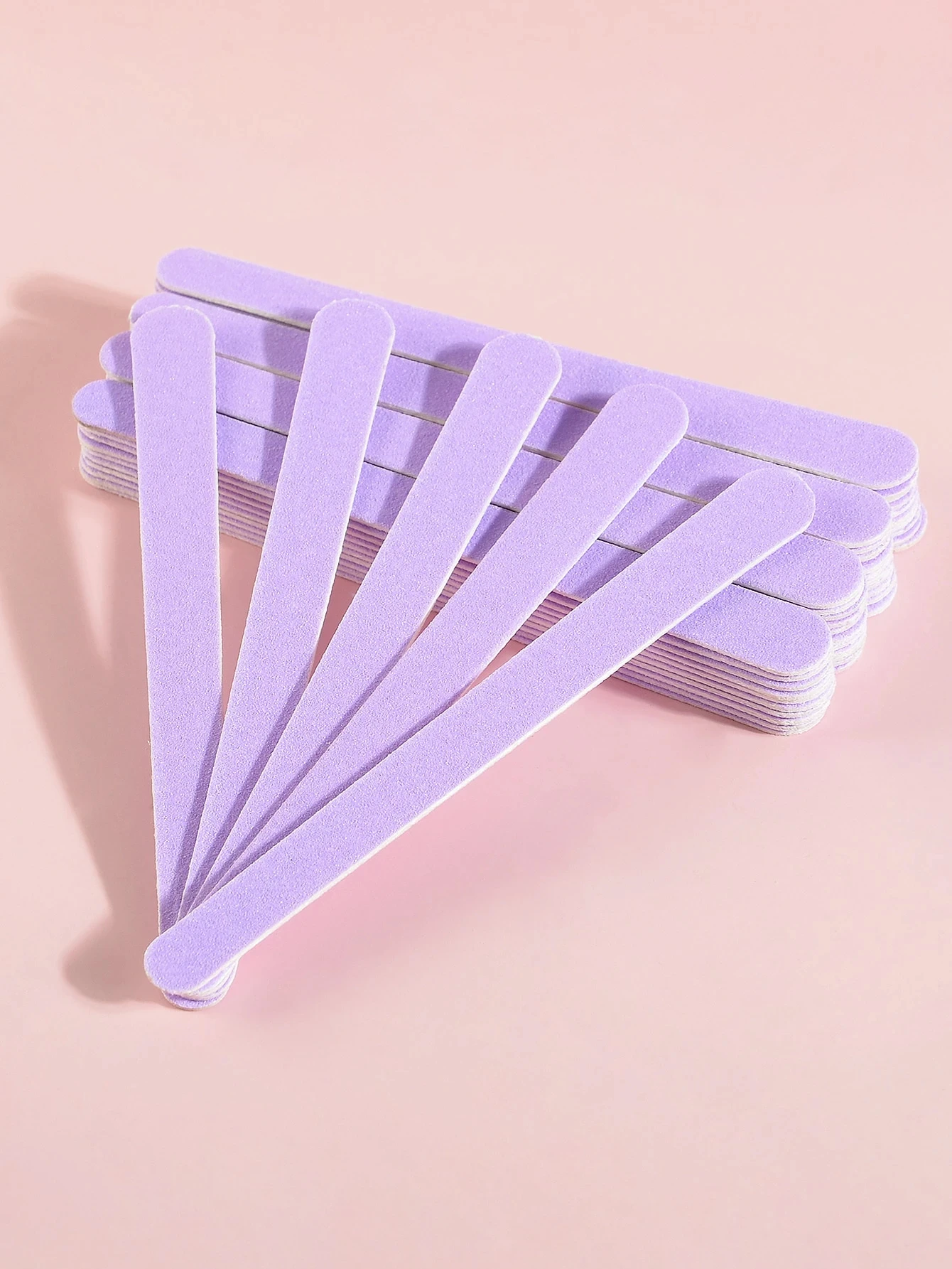 50/100 Stück Mini doppelseitige Nagelfeilen, professionelles Holzschleifpapier, bunte Fingernagelschleif- und Polierbretter für die Maniküre