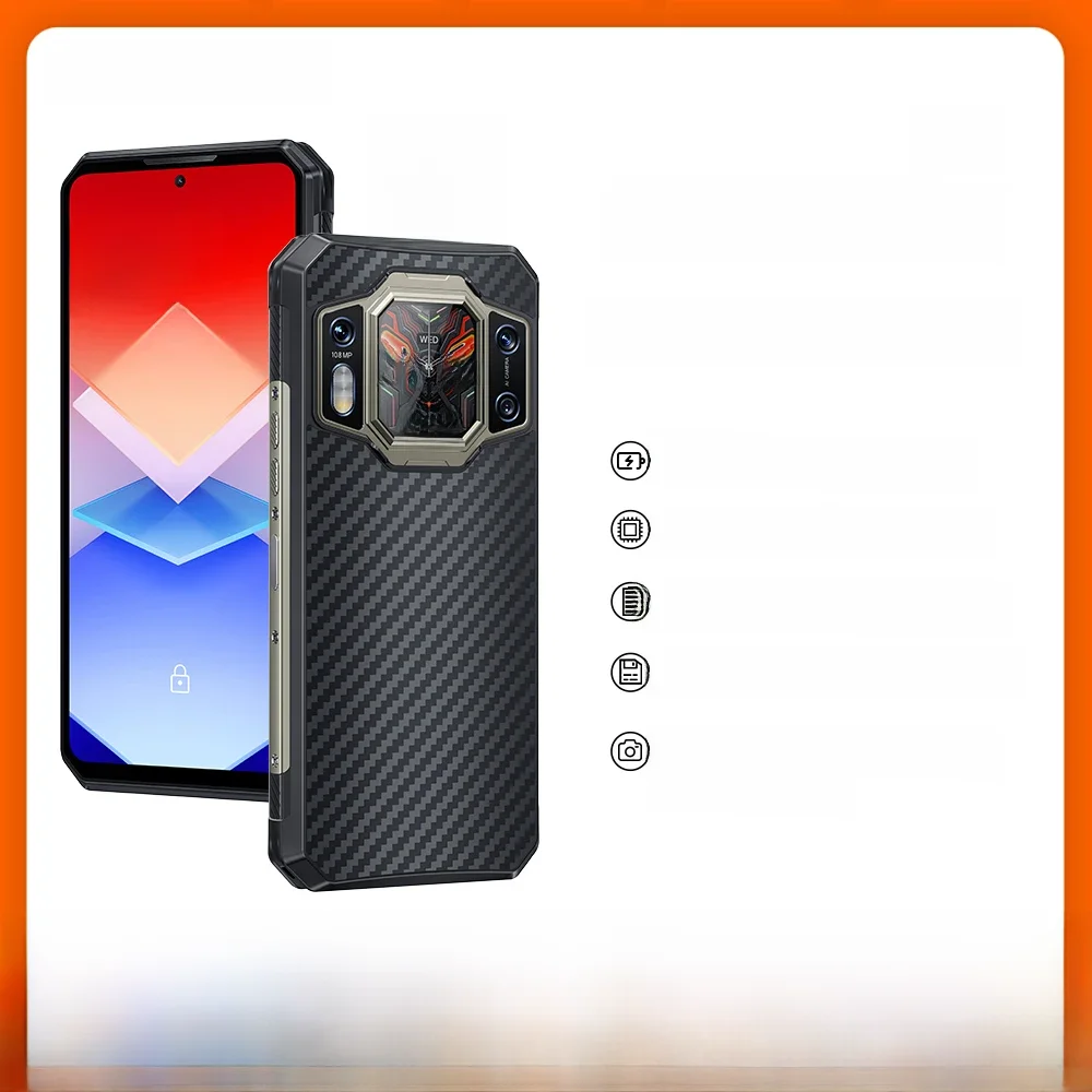 Oukitel wp30 pro 5g robustes Smartphone 120w globale Version Handy Android 13 mtk Neigung 6.78 mah