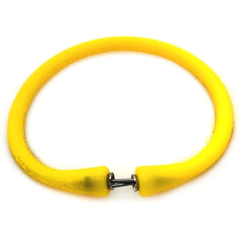 Wholesale Marigold Rubber Silicone Wristband for Custom Bracelet