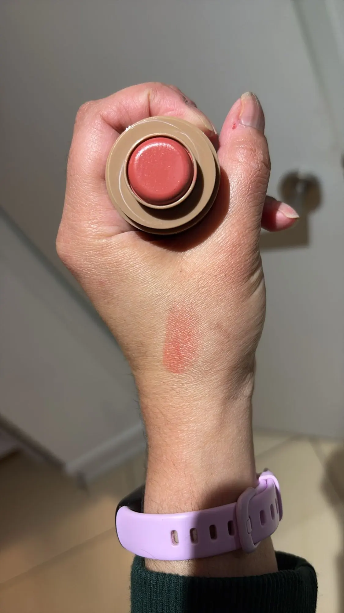 Brand Makeup Blusher Rouge Powder Pocket Blush Lipstick Cheek Hydrating Stick Natural Cream Lip Gloss Cheek Easy Apply Color photo review