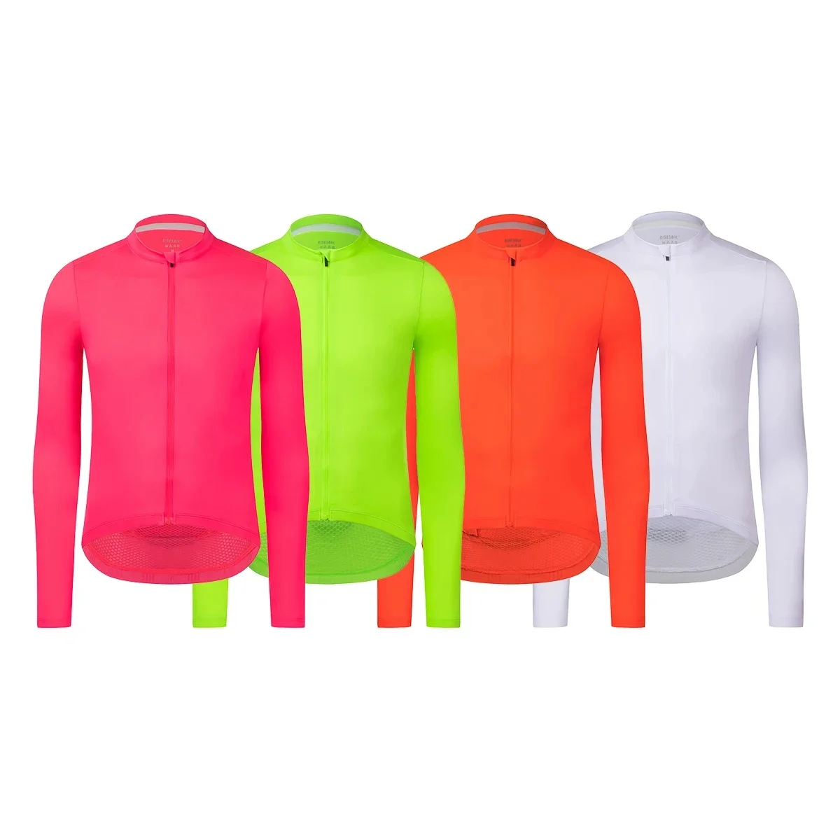 AliExpress RISESBIK Men's Long Sleeve Cycling Jersey Lightweight Pro Aero Race Fit, UPF 50+ Biking Cycling Shirt Zipper Pocket
