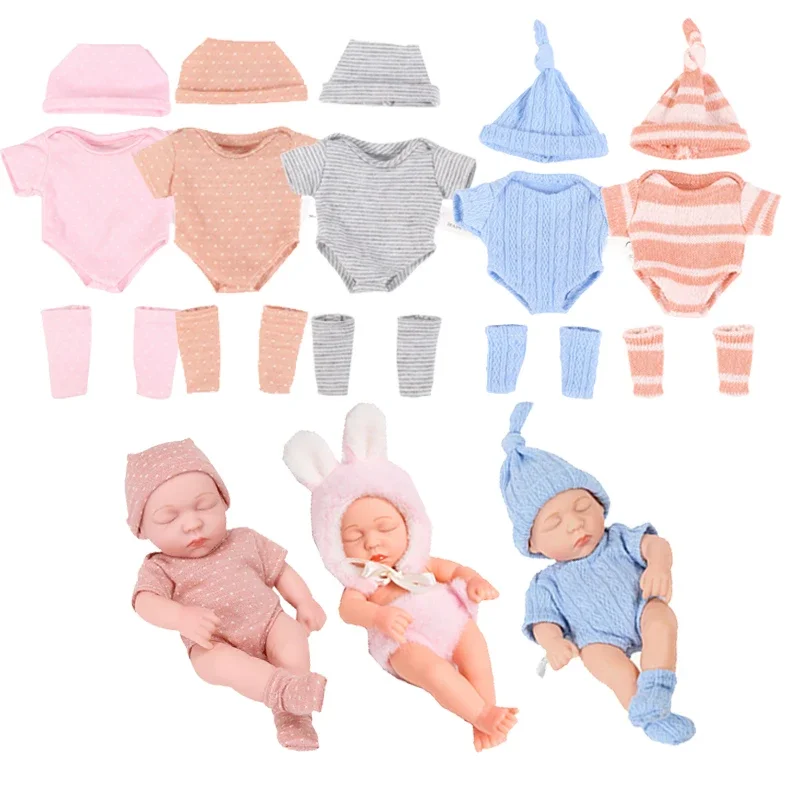 20cm ubranka dla lalek dla majsterkowiczów akcesoria dla lalek zabawkowych odpowiednie dla 8-calowego swetra dla lalek kombinezon akcesoria odzieżowe dla lalek Reborn — zdjęcie 2