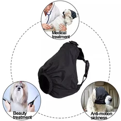 2026 NEW Dog Calming Eye Mask Nylon Light-blocking Anti-excitement Emotional Relief Decompression Bathing Waterproof Pet Mask