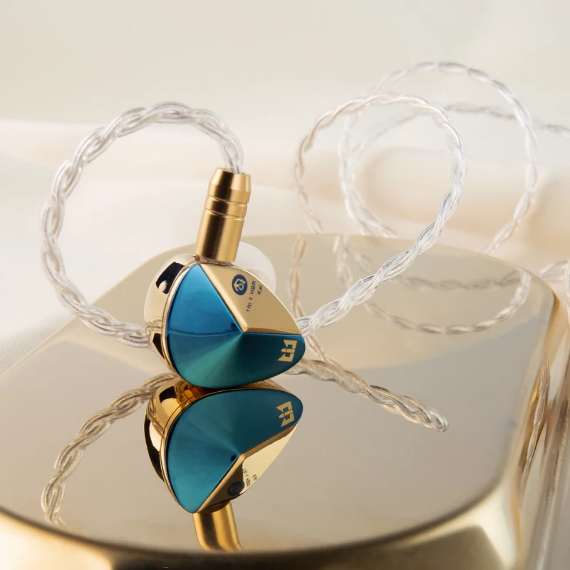 TRI x HBB-Fone de ouvido dinâmico, fone de ouvido com fio, fones de ouvido com cancelamento de ruído, IEM, diafragma DLC 3rd Generation