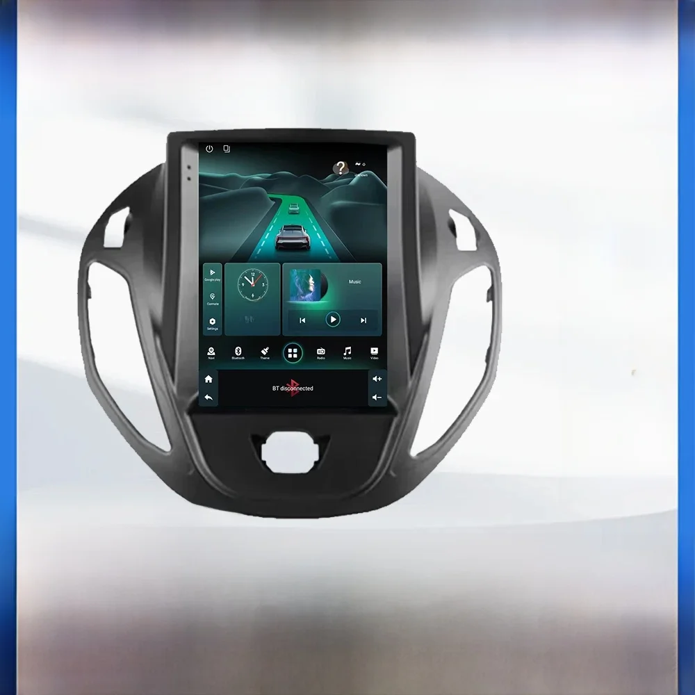 Android Auto Radio Voor Ford B-Max Transit Courier Tourneo 2012-2018 Carplay Navigatie GPS Carplay Multimedia Speler Geen 2din - afbeelding 2