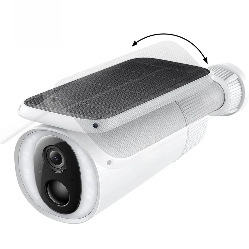 Baseus Security S1 Outdoor Camera Solar Wireless Wifi Solocam Forever Power with Sunlight-Tracking System 2K Clarity 145° FOV