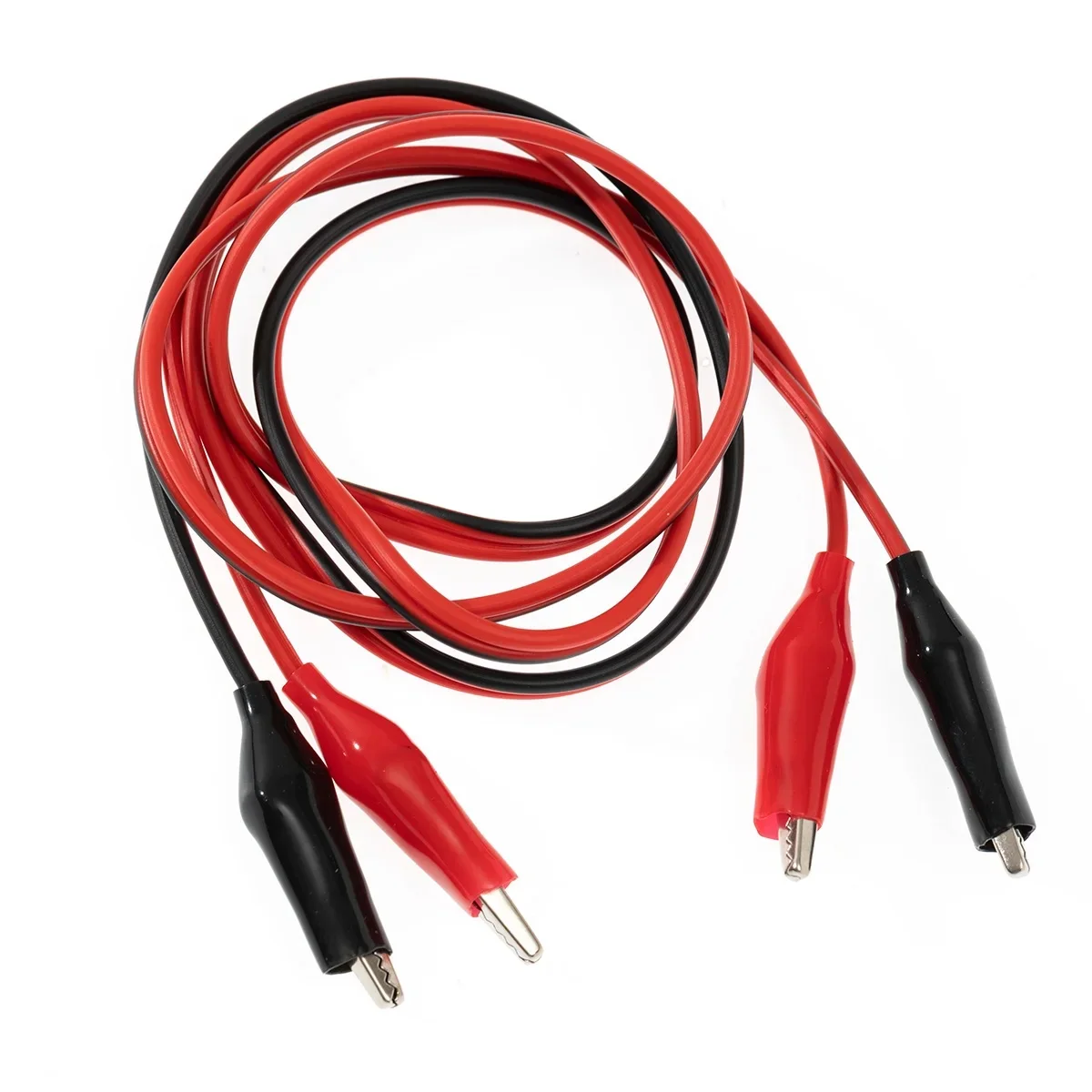 1 mètre Alligator Cilps à Alligator Cilp câble de Test plomb cavalier fil mâle femelle Crocodile pince sonde adaptateur d'alimentation