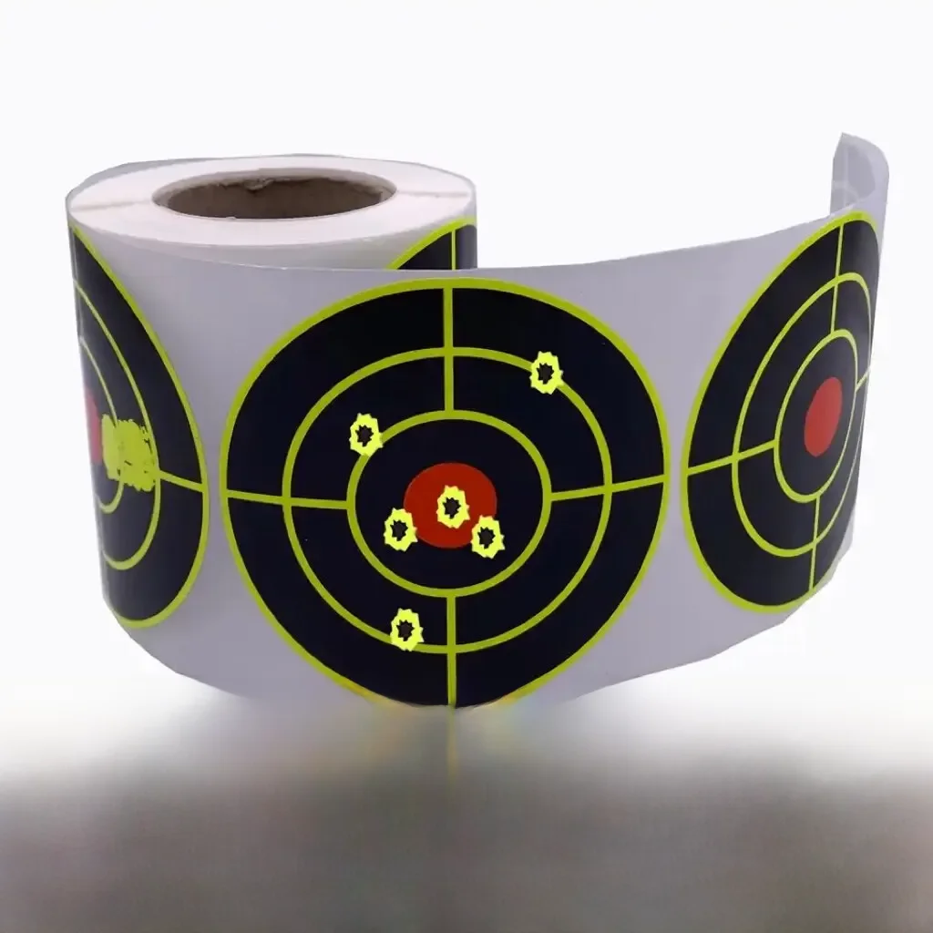 200 pçs auto adesivo tiro alvo adesivo 7.6cm splatter respingo amp prática reativa treinamento caça