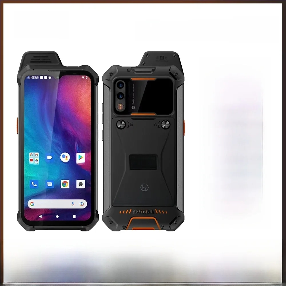 UNIWA W888 ATEX Explosie IP68 Walkie Talkie 6,3 inch HD Octa Core 4GB 64GB 4400mAh Smartphone Andriod NFC ATEX-certificaat - afbeelding 2