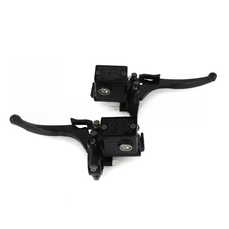 AliExpress NONE 22mm Left /Right Front Master Cylinder Handlebar Hydraulic Brake Lever With Parking Brake For 150-250cc GY6 ATV Quad Bike Parts