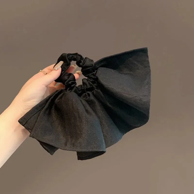 Attaches de cheveux à carreaux Extra larges, bandes élastiques pour femmes, accessoires de cheveux haut de gamme, bandeaux à fleurs élégantes, nouvelle collection 2025