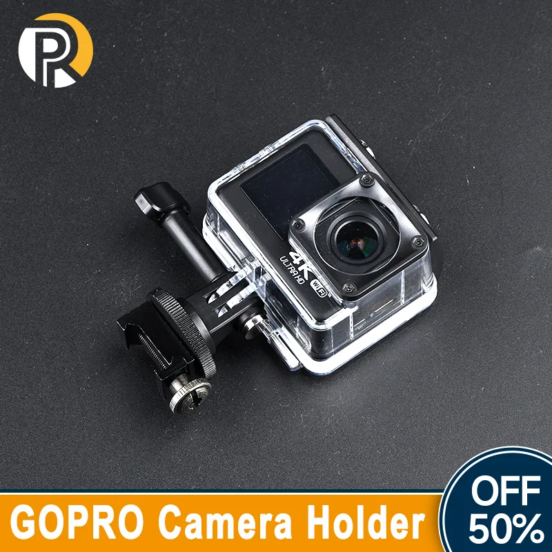 GoPro Camera Metal Holder Mobile Phone Stand With Adjustment GoPro Standard Sports Camera Base Suitable For Picatinny M-lok Rail