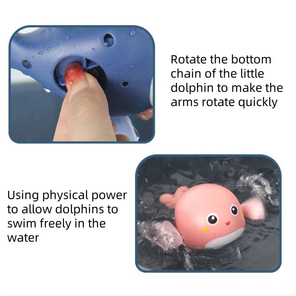 Bath toys, cute little whales. No battery clockwork. Great for kids to play in the bathtub