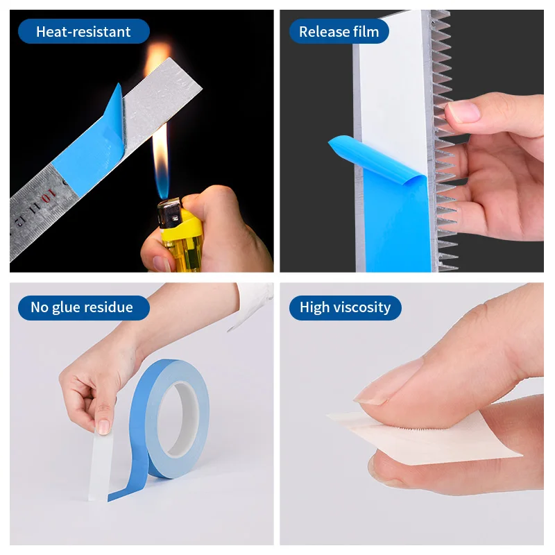 Thermal Tape Insulating Heat Dissipation Tape Double Sided Thermally Conductive Tape For Chip PCB LED Strip Heatsink CPU Compute