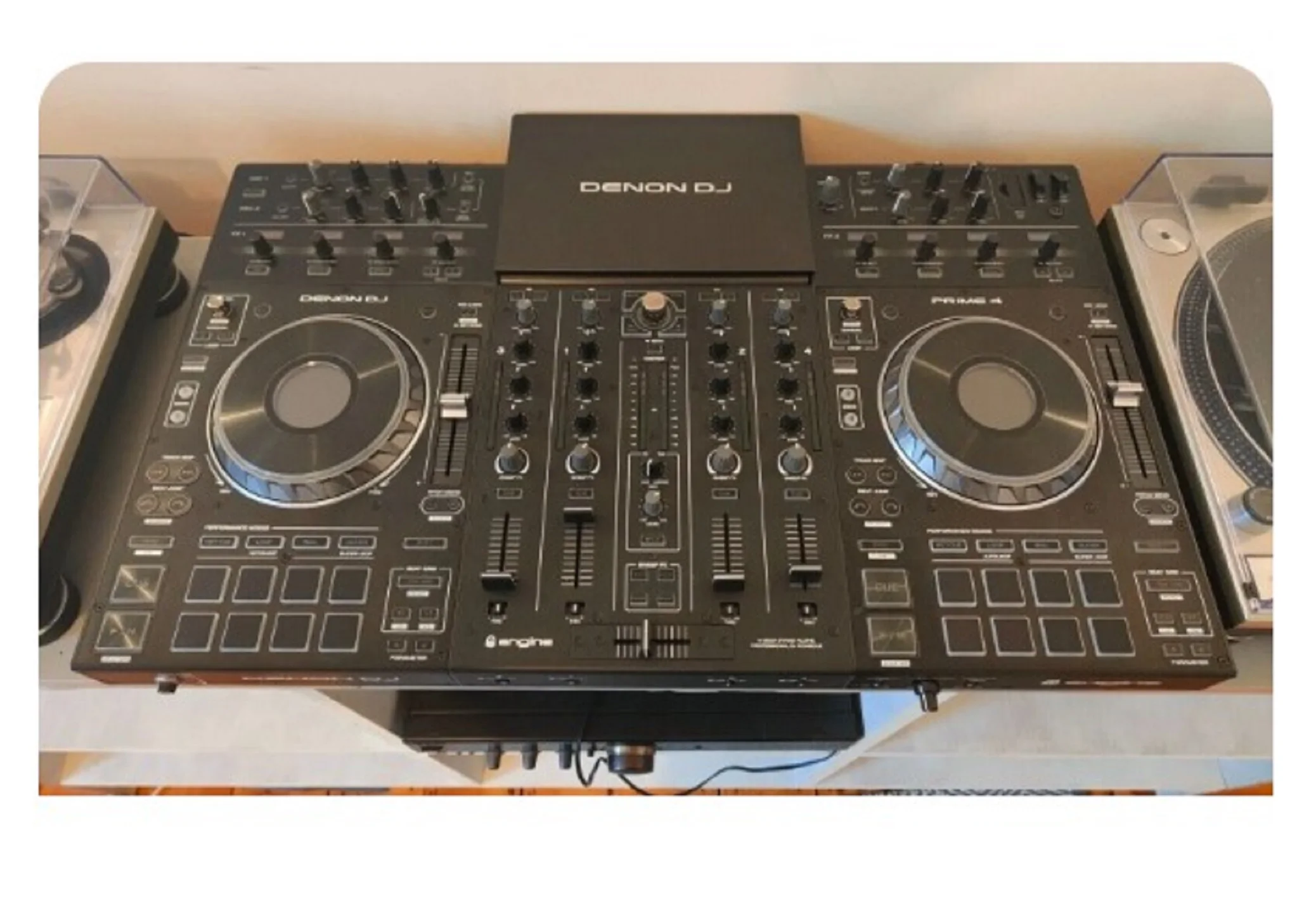 デノン用デッキセーバー付き標準djシステム,djプライム4,新品