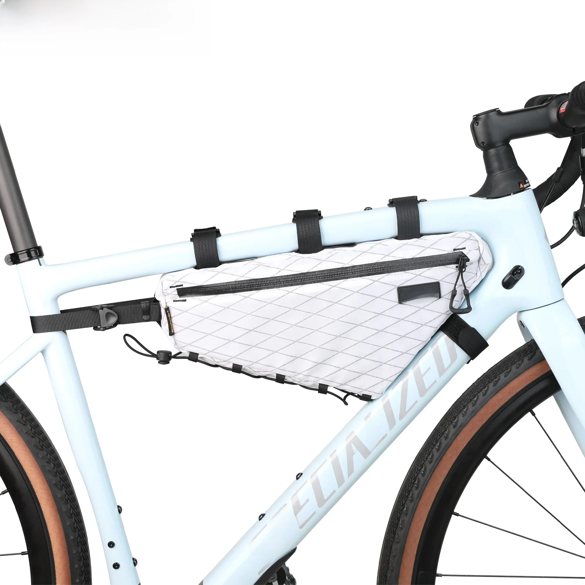 AliExpress Rhinowalk Bike Front Tube Frame Bag Water-Resistant 2.9L Bicycle Triangle Tube Bag Cycling Luggage Without Touching Legs