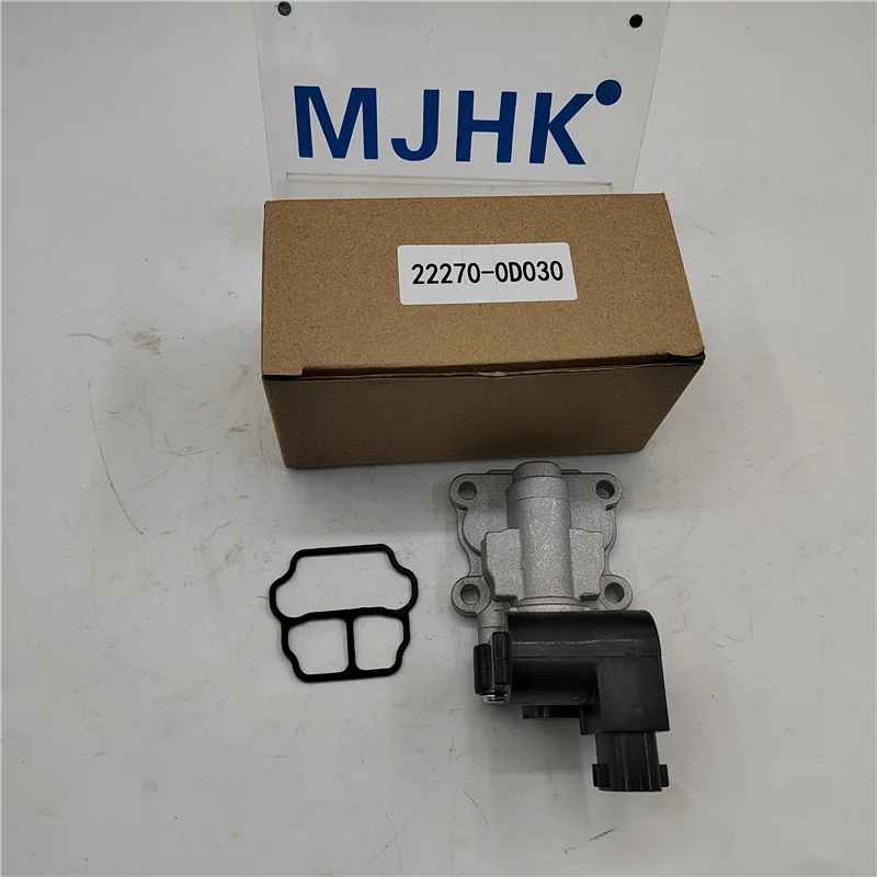 MJHK 22270-0D030 New Idle Air Control Valve Fits For ChevroletPrizm Toyota Corolla 1.8L 22270-22050 22270-22010 Cars