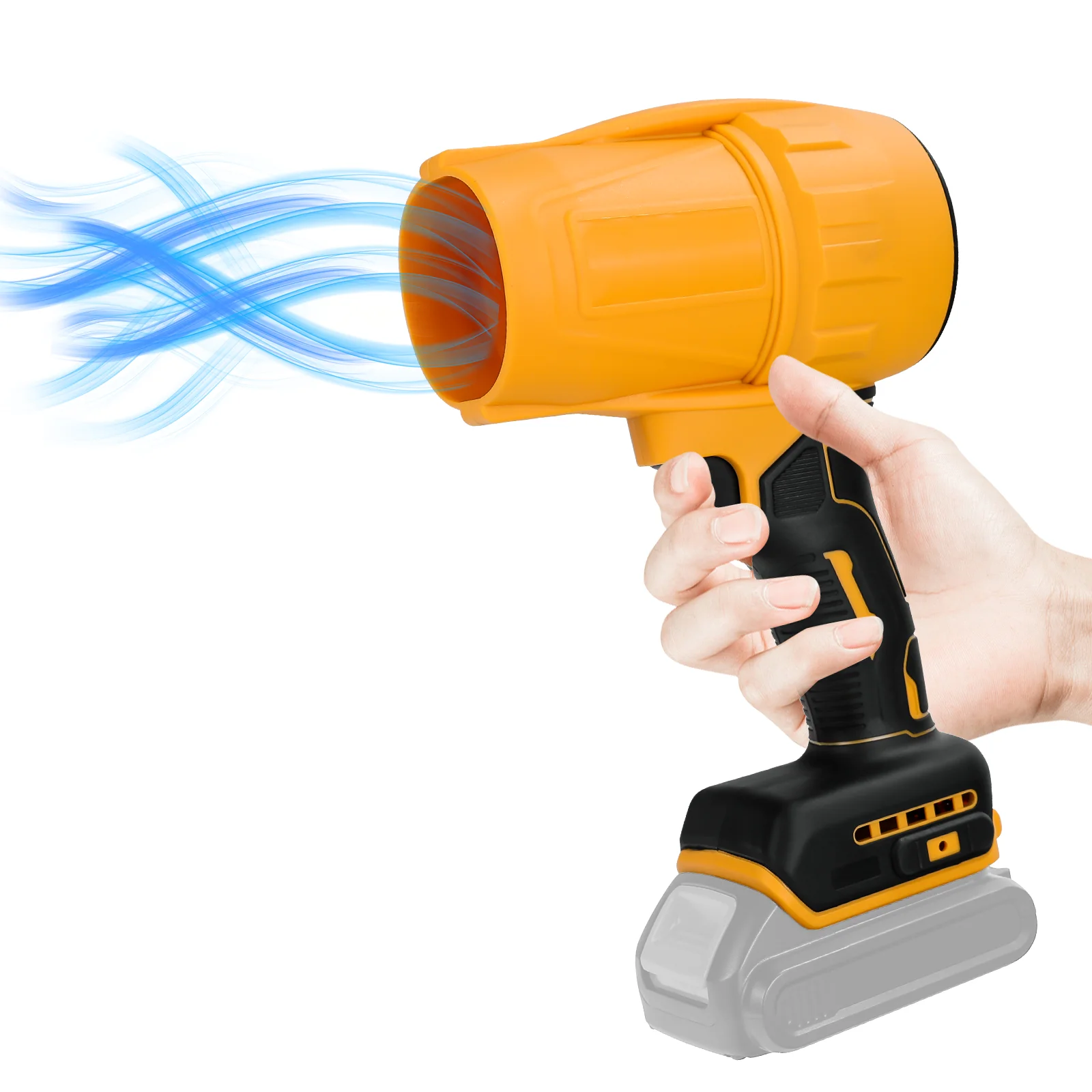 منفاخ هواء كهربائي بدون فرش، مروحة توربو نفاثة 30000 دورة في الدقيقة، أداة كهربائية محمولة لنفخ الغبار لبطارية ديوالت 20 فولت (بدون بطارية)