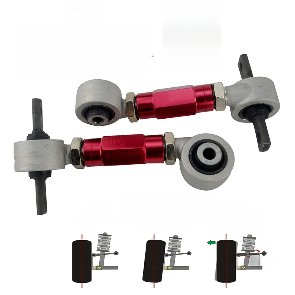 LZONE-zestaw tylnego Camber do HONDA ACURA CIVIC INTEGRA CRX zestaw tylnego ramienia CAMBER EG EK DC2 EF JR9851 — zdjęcie 2