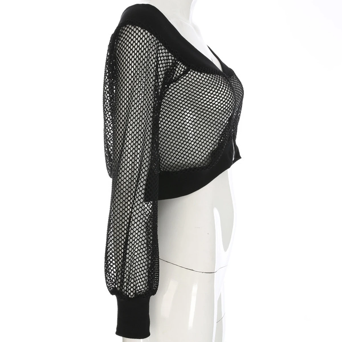 Street Gothic-style shirt sun protection clothing, short sleeve off-shoulder top