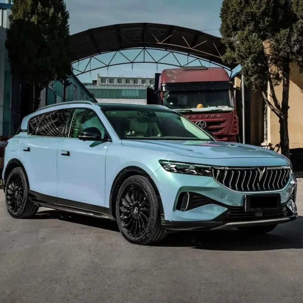 

DELUTION ICE BLUE GREEN Auto Color Change Vinyl Film PVC Sticker PET Liner Bubble Free Chameleon Wrapping Decal Car Accessories