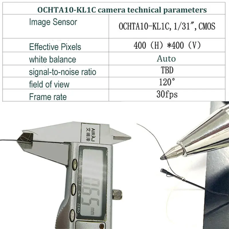 400*400 Ochta10 Endoscoop Camera Module 0.65Mm Diameter Super Mini Camera Kan Worden Gebruikt Op Android/Pc