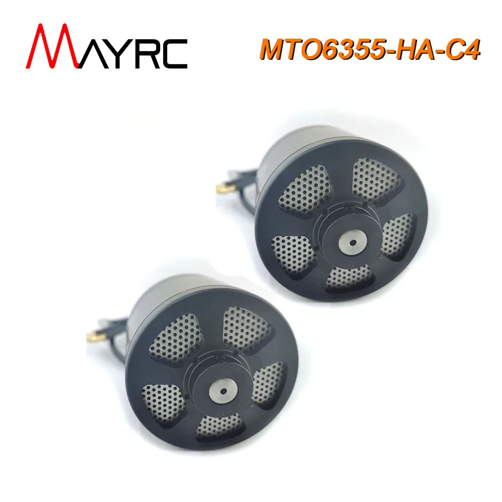 

2PCS MAYRC 6355 170KV 8mm Shaft Sealed Brushless Sensored Motor with Fan for Electric Mountianboard Vertical Spinner Aircraft