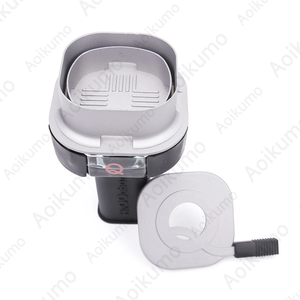 تصميم وعاء الشيشة الهجين الفاخر من Quasar سهل التنظيف Cachimbas Hubbly Bubbly Narguile وعاء الشيشة مع درع حراري من السيليكون #3