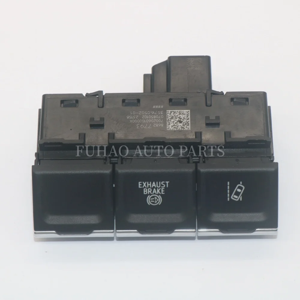 

86827793 Jet Black Driver Side Instrument Panel Center Accessory Function Switch