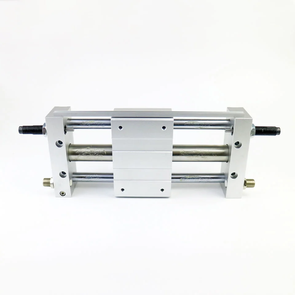RMTL32 Slide Type Magnetic Pneumatic Rodless Cylinder 15-40mm Bore 1500mm Max Stroke for Air Medium