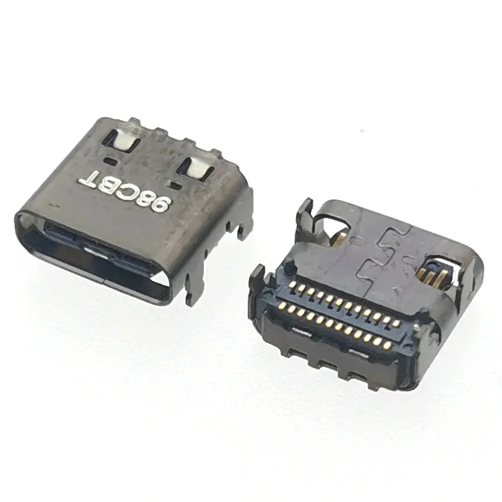 2-10szt Złącze zasilania typu C do DELL Latitude 5285 5289 7389 5290 USB 3.1 24Pin Typ C Gniazdo ładowarki Port DC — zdjęcie 2