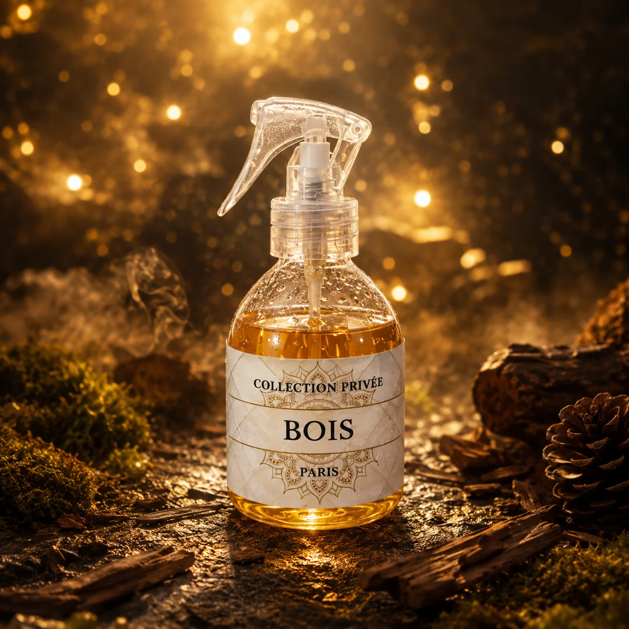 Parfum d'intérieur et textile Bois Collection Privée 250ml