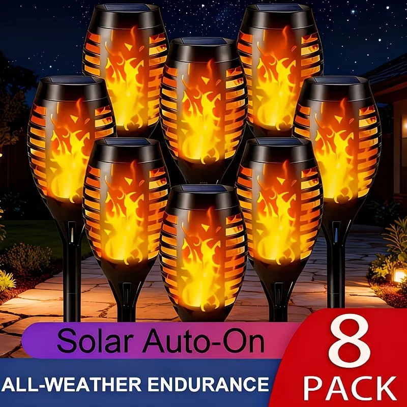 Outdoor Lighting Options - Lampe solaire d'extérieur, lampe torche avec