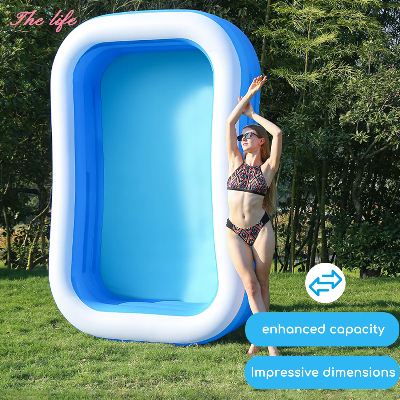 Inflatable Pool for Kids and A - đánh giá và giá Kids Outdoor Water