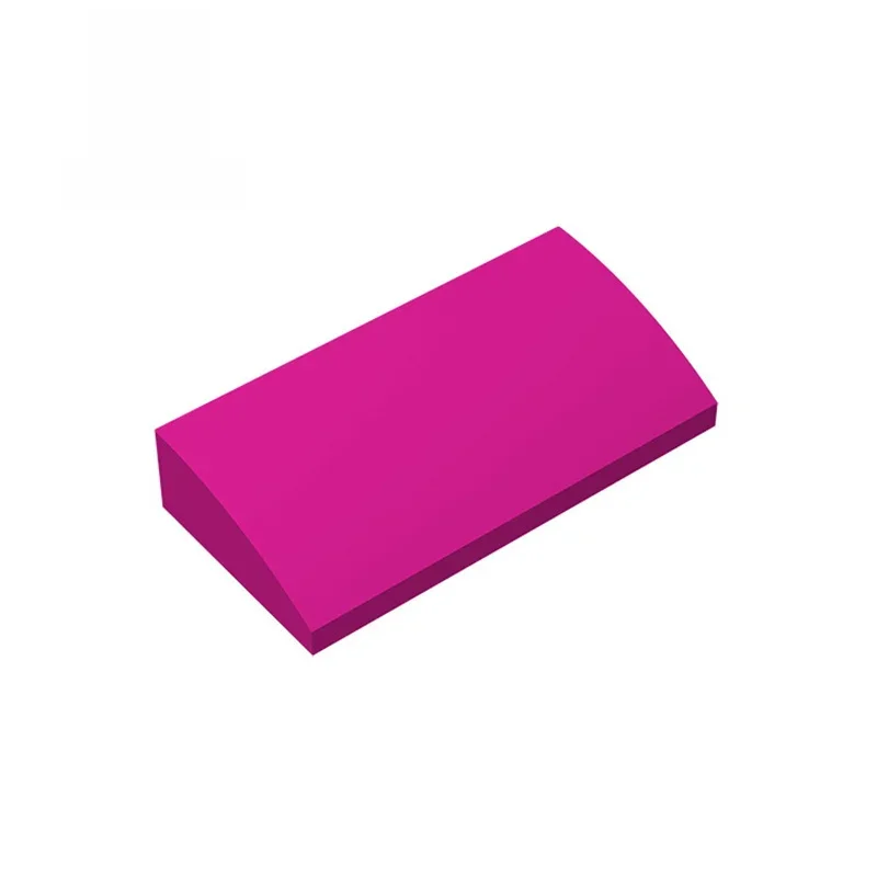 Gobricks – pièces de briques MOC 88930 pente incurvée 2x4x23, bloc de construction Compatible, particules, bricolage, jouet cérébral pour enfant, cadeau, 10 pièces